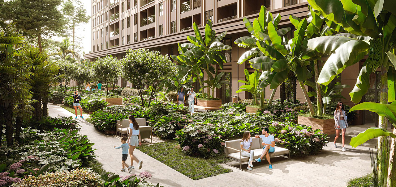 Благоустройство территории ГК Greenmont